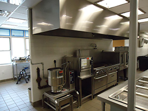 Cook Line with Range Hood